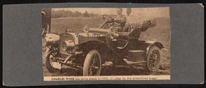 Charles Wing in automobile