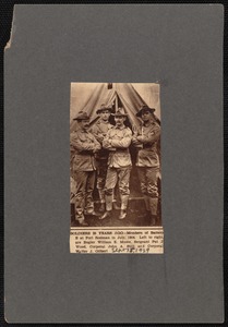 Soldiers from Battery E at Fort Rodman (Fort Taber), New Bedford, MA