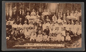 New Bedford, MA Bricklayers' clambake in 1917 with their families