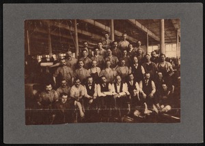 Workers at the weave room of the Grinnell Mill, New Bedford, MA