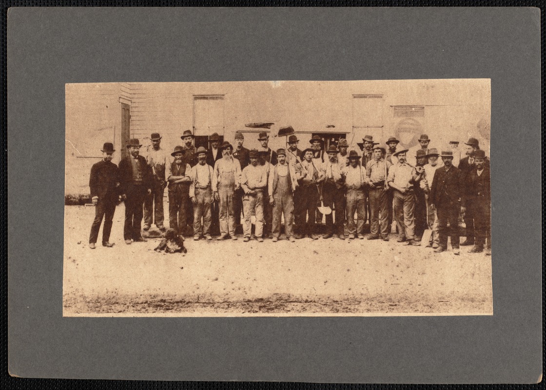 Water Department workers, New Bedford, MA - Digital Commonwealth