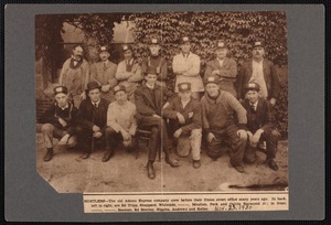 Crew of the old Adams Express Company, New Bedford, MA