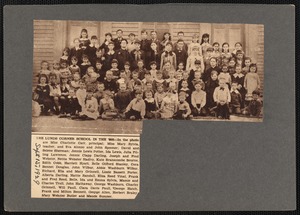 Students at the Lunds Corner School, New Bedford, MA