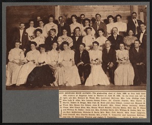 10th reunion of the New Bedford High School Class of 1898, Marion, MA