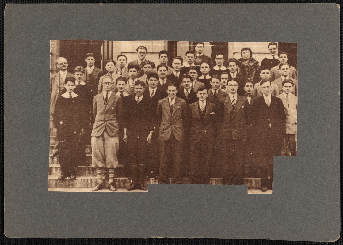New Bedford High School Boys Glee Club in 1927, New Bedford, MA