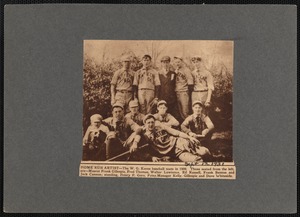The W. G. Keene & Co. baseball team in 1909, New Bedford, MA