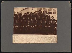 37 Huskies - members of the Tremont Athletic Club, New Bedford, MA