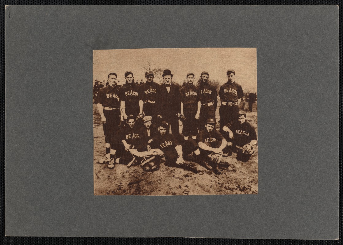 Beacon Blanket Mill baseball team 1910, New Bedford, MA