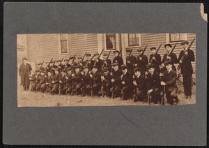 Saint James' Episcopal Church Naval Cadets in 1918, New Bedford, MA