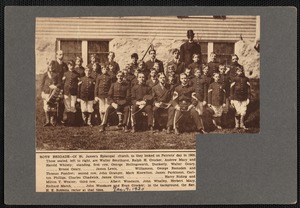 Saint James' Episcopal Brigade of Cadets in 1905, New Bedford, MA