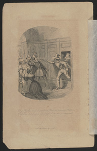 Guy Fawkes and Humphrey Chetham rescuing Father Oldcorne and Viviana Radcliffe from the pursuivant