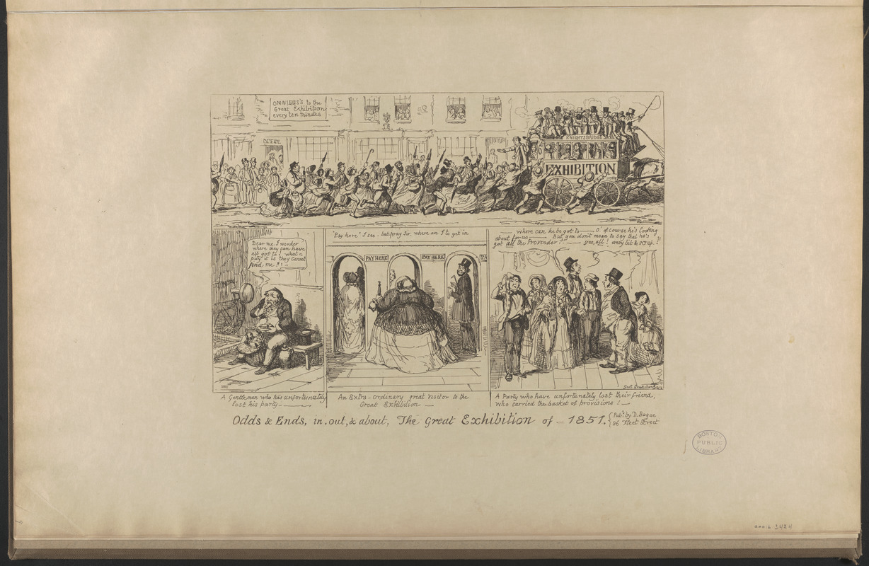 Odds & ends, in, out, & about, The Great Exhibition of 1851