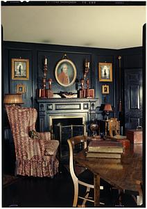 Beauport, Octagon room, interior