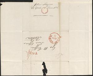 John Sayre to George Coffin, 8 June 1836
