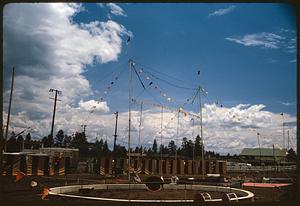 Circular area on fairground, Flagstaff, Arizona