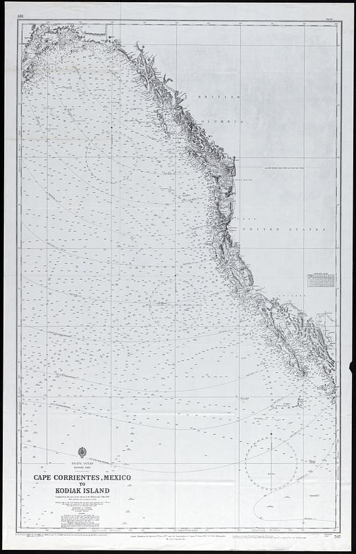 Cape Corrientes, Mexico to Kodiak Island