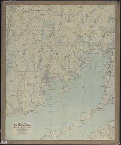 Map of New Bedford, Mass & Vicinity