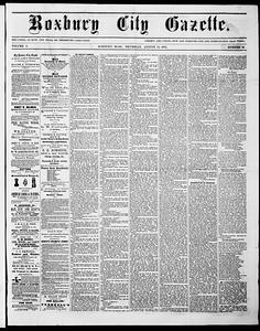 Roxbury City Gazette, August 14, 1862