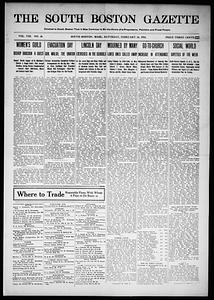 South Boston Gazette, February 14, 1914