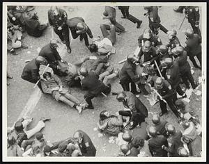 Anti-War demonstration, Boston, 1971