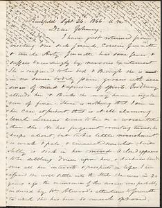 Letter from Zadoc Long to John D. Long, September 26, 1866