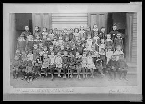 Classes at old Felchville School