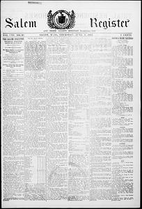 Salem Register and Essex County Mercury