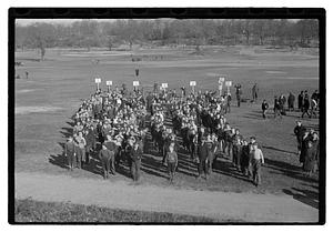 Egg hunt, Franklin Park