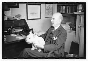 William B. Rogers of Sherborn, has show dogs