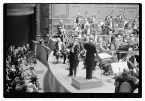 Balokovic violins with Boston Symphony, Koussevitzky conducting