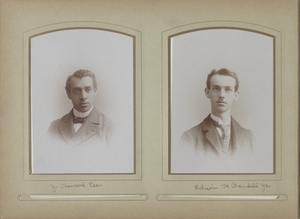 Newton High School, graduation 1895 & few 1896 - J. Howard Lee - Edwin H. Crandall, Jr. -