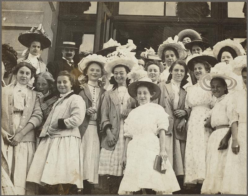 Boston, Massachusetts. School children