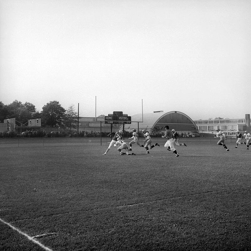 Football game, New Bedford Vocational vs Attleboro High School