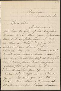 Letter from Mary W. Glover to John D. Long