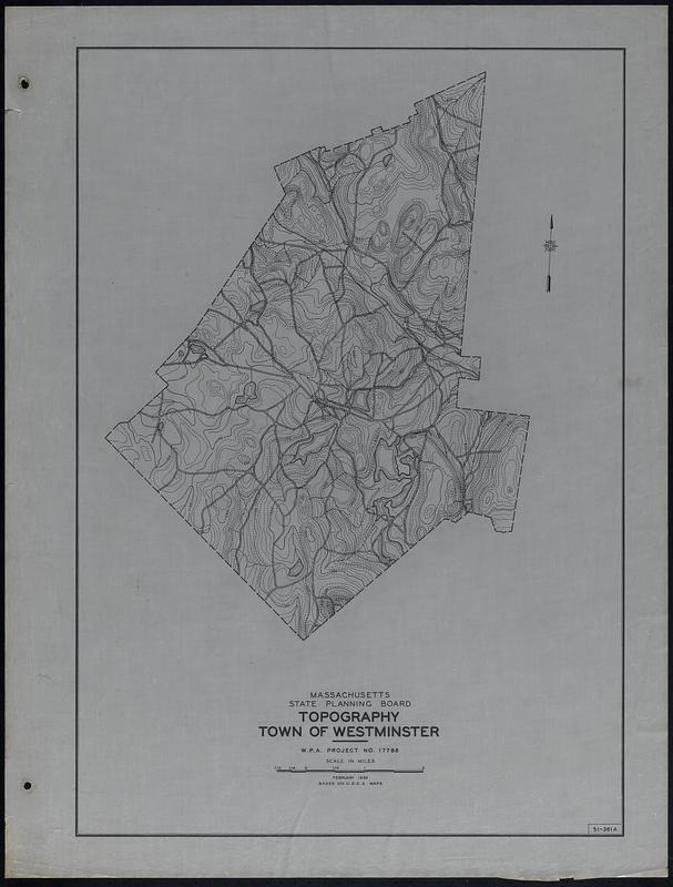 Topography Town of Westminster