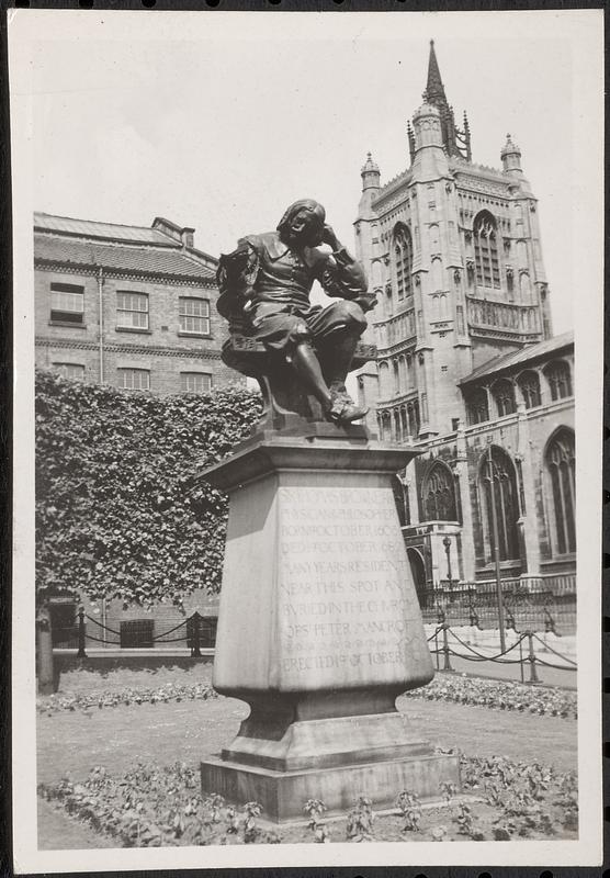 Statue Of A Man Sitting With Head In Hand Digital Commonwealth