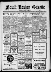 South Boston Gazette, December 21, 1945
