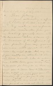 Letter from Zadoc Long to John D. Long, July 27, 1868