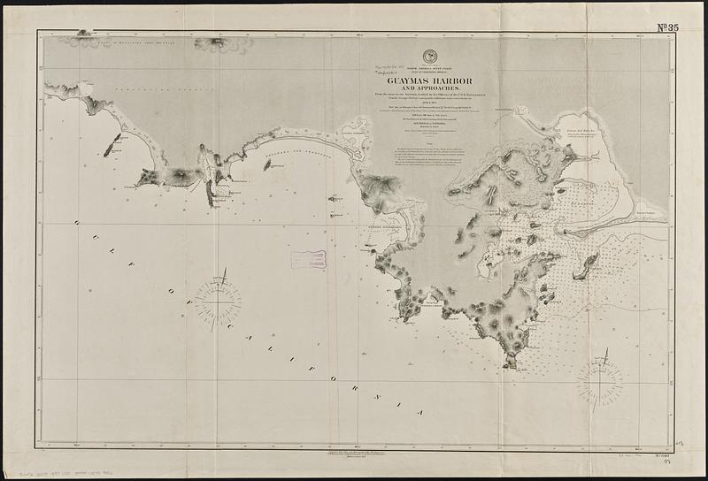 North America, west coast, Gulf of California, Mexico, Guaymas Harbor and approaches