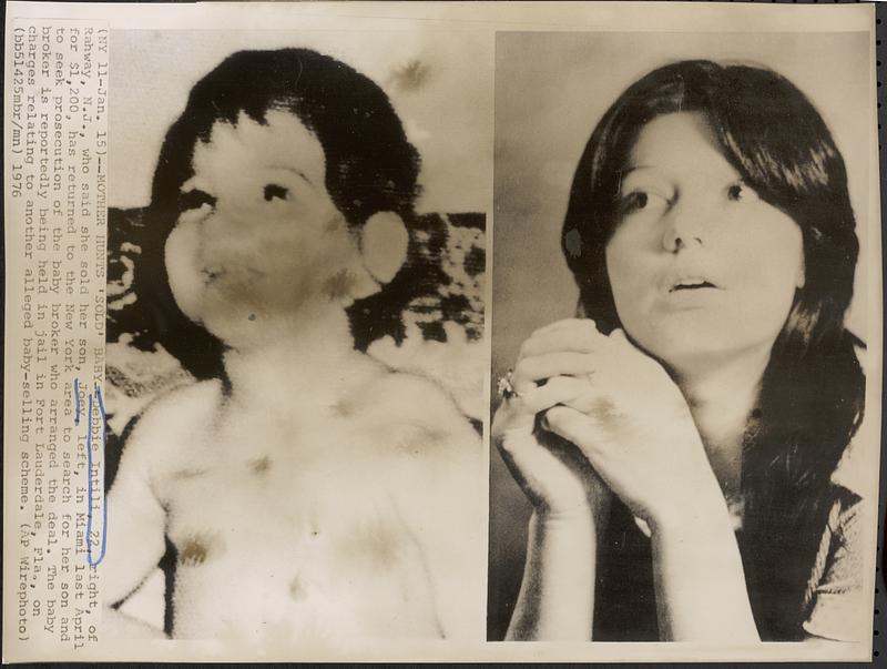 Mother hunts 'sold' baby