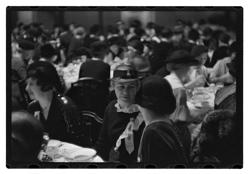 Mrs. Cecil R. Nickolls, at Youth Conference - Hotel Statler