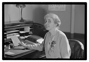 Mrs. Hilda Quirk, Boston Registrar of Vital Statistics