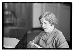 Mary Ward, Commissioner of Immigration