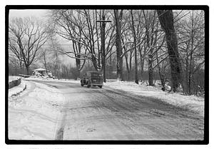 Snowy road