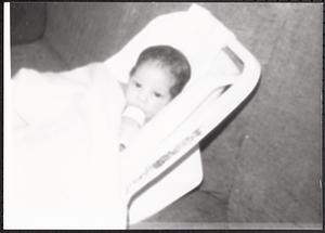 Baby with a bottle