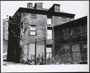 Building rear, Chinatown, Boston