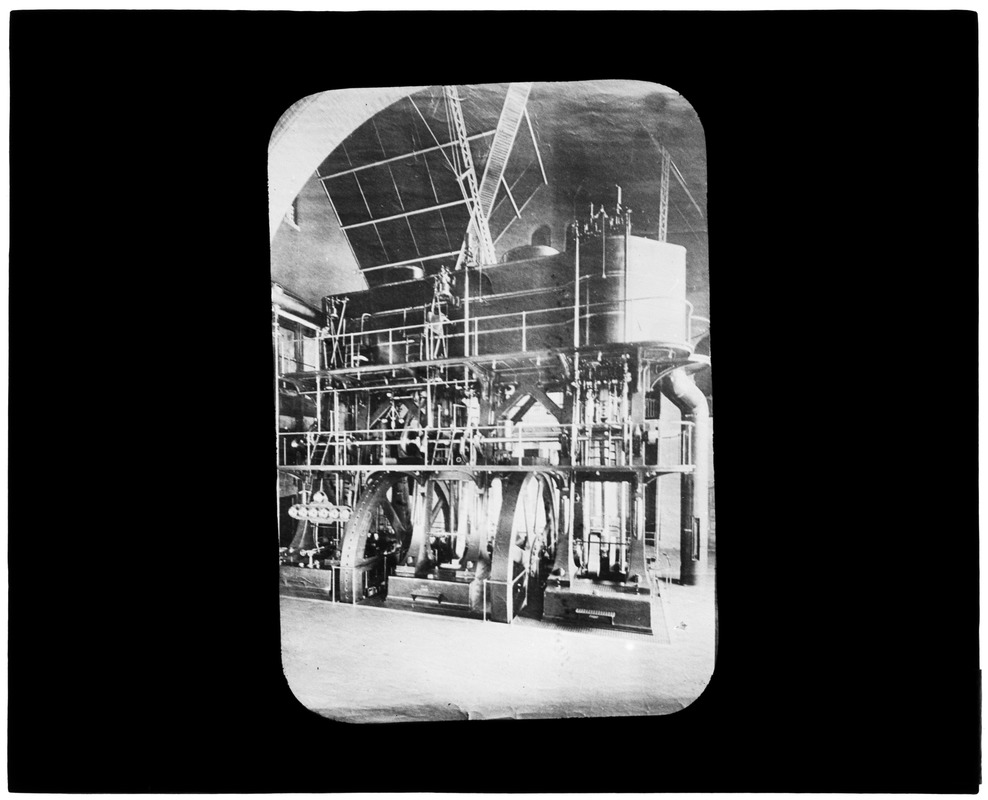Distribution Department, Chestnut Hill High Service Pumping Station, Edward P. Allis Pumping Engine (Engine No. 4), Brighton, Mass., 1900