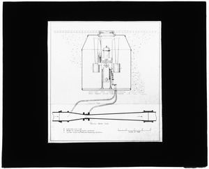 Distribution Department, Venturi Meter Tube, engineering plan, Mass., ca. 1904