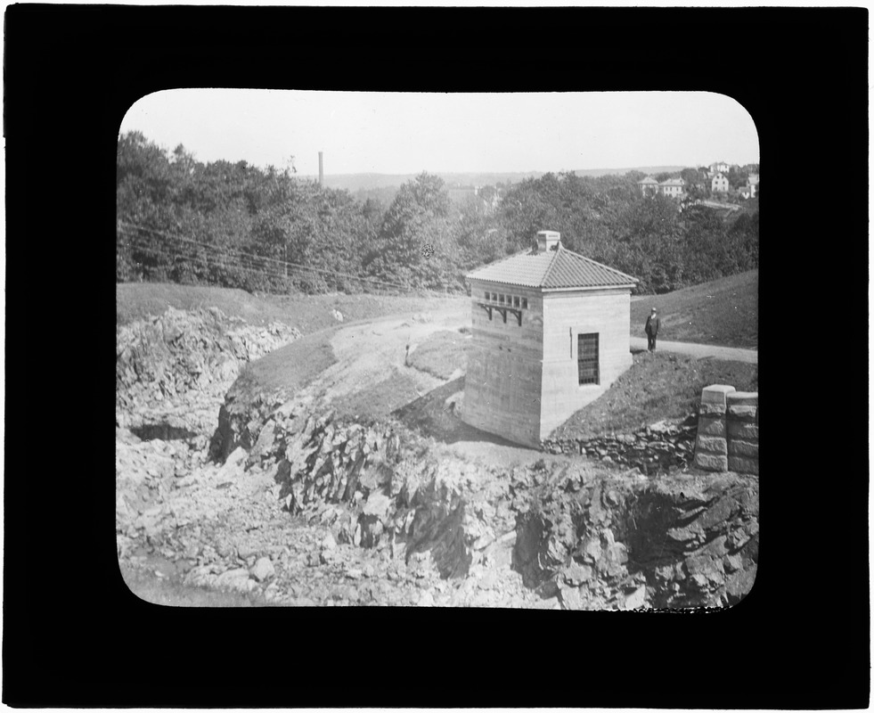 Wachusett Department, Wachusett Dam, Lightning Arrester House, Clinton, Mass., 1912