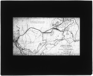 Maps, Wachusett Reservoir, Relocation of the Central Massachusetts Railroad, Mass., Jan. 1903